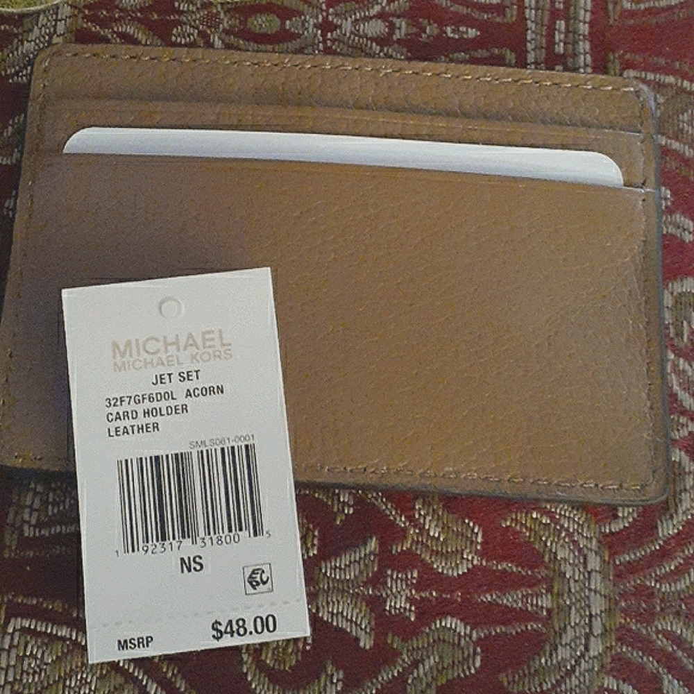 Michael Kors leather card holder - Picture 2 of 2